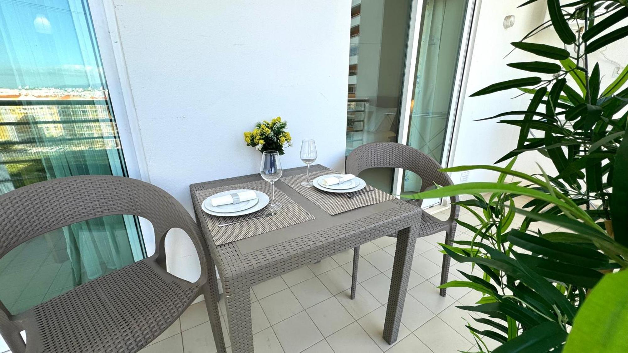 Praia Da Rocha, 502, Charming Apartment, Air Conditioning, Swimming Pool,Free Wifi, Faia By Ig ปอร์ติเมา ภายนอก รูปภาพ